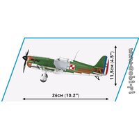 Cobi World War II 5724 Morane-Saulnier MS.406 Image #3