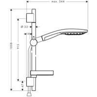Hansgrohe Raindance Select 150 / Unica'S Puro (27803000) Image #2