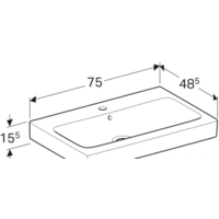 Geberit iCon 75 124075000 Image #3