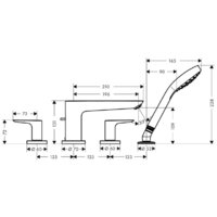 Hansgrohe Talis E 71748700 Image #2