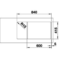 Blanco Favum XL 6 S 524238 (кофе) Image #4