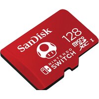 SanDisk Nintendo Switch Licensed Card Super Mario Edition microSDXC 128GB SDSQXAO-128G-GNCZN Image #2