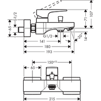 Hansgrohe Metropol 32540670 (черный матовый) Image #2