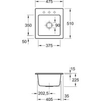 Villeroy & Boch Subway 45 XS 678101J0 Image #2