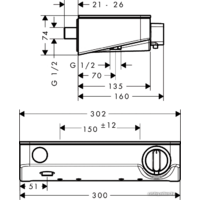Hansgrohe ShowerTablet Select 300 13171400 Image #9