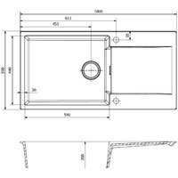 Reginox Amsterdam 540 (левая, grey silvery) Image #2