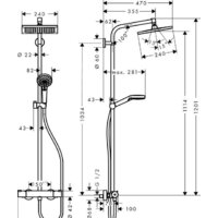 Hansgrohe Crometta E 240 1jet 27281000 Image #3