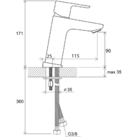 Ravak 10° TD 014.00 [X070062] Image #3