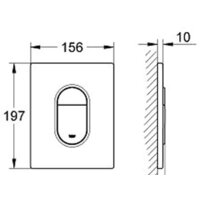 Grohe Arena Cosmopolitan 38844SH0 (альпин-белый) Image #2