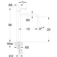 Omnires Y Y1212 BL GL Image #2