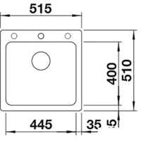 Blanco Naya 5 526580 (темная скала) Image #2