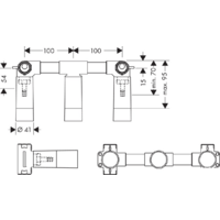 Axor для скрытого монтажа 10303180 Image #2