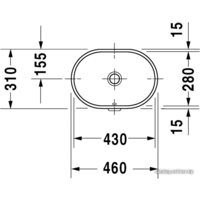 Duravit Foster 46x31 [0336430000] Image #2