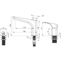 Deante Hiacynt BQH N13M Image #2