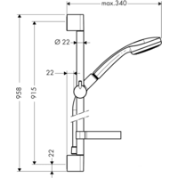 Hansgrohe Croma 100 (27724000) Image #2