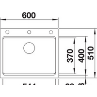 Blanco Etagon 6 (темная скала) 524540 Image #2