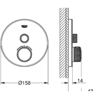 Grohe Grohtherm SmartControl 29150LS0 Image #2