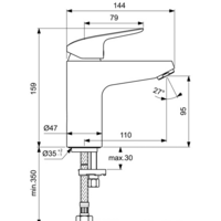 Ideal Standard Ceraflex B1714AA Image #2