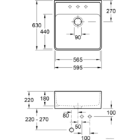 Villeroy & Boch Single-bowl sink 632061KT Image #2