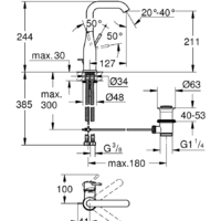 Grohe Essence New 32628GL1 (холодный рассвет) Image #2