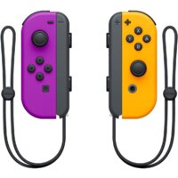 Nintendo Joy-Con (неоновый фиолетовый/неоновый оранжевый)