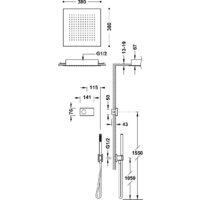 Tres Shower Technology 09288552NM Image #2