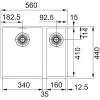 Franke Sirius SID 160 144.0603.821 (серый) Image #2