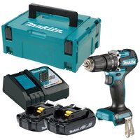 Makita DHP487RAJ (с 2-мя АКБ, кейс)