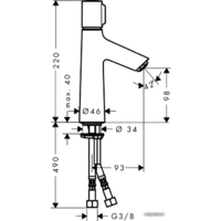 Hansgrohe Talis Select S 72043000 Image #2
