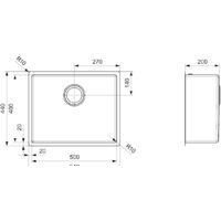 Reginox Miami 50X40 (L) (gun metal) Image #2