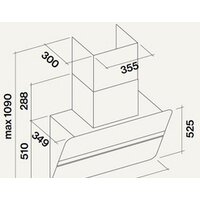 Falmec Flipper NRS 85 800 м3/ч (черный) Image #2