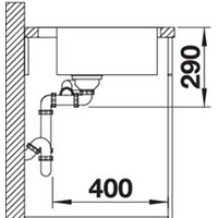 Blanco Andano 340/180-IF/A (с клапаном-автоматом) Image #3