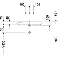 Duravit PuraVida 69.5x41.5 (0370700000) Image #4