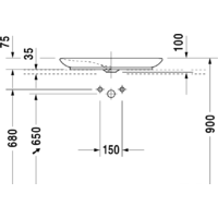 Duravit PuraVida 69.5x41.5 (0370700000) Image #3
