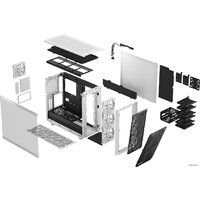 Fractal Design Meshify 2 RGB White TG Clear tint FD-C-MES2A-08 Image #10
