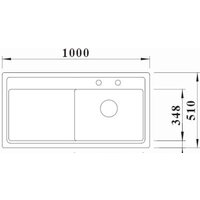 Blanco Zenar XL 6 S 524177 (черный, левая, с клапаном-автоматом) Image #2
