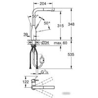 Grohe Essence 30270GL0 (холодный рассвет) Image #2