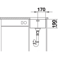 Blanco Andano 340-U (без клапана-автомата) Image #2
