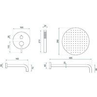 Rea Lungo Matt Gold REA-P6609 Image #7