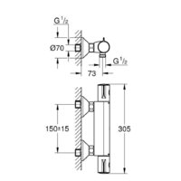 Grohe Grohtherm 800 34562000 Image #2