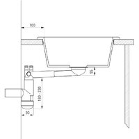 Deante Eridan ZQE G103 (графитовый металлик) Image #3
