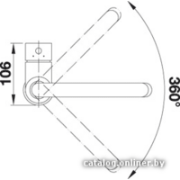 Blanco Mida Silgranit (хром) Image #3