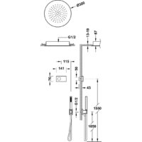 Tres Shower Technology 09288555NM Image #2