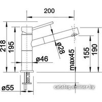 Blanco Alta-S Compact 517182 (стальной) Image #2