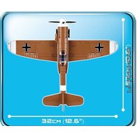 Cobi World War II 5526 Messerschmitt Bf 109 F-4 Trop Image #8