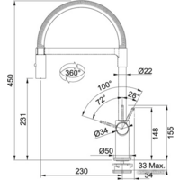 Franke Ambient Полупрофессиональный (хром) [115.0265.997] Image #3