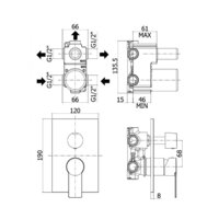 Paffoni Tango TA018CR/M Image #2