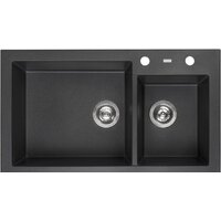 Reginox Amsterdam 25 (левая, black silvery)