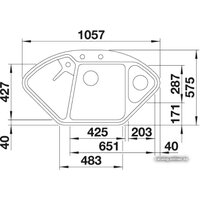 Blanco Delta II (серый беж) Image #4