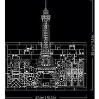 LEGO Architecture 21064 Париж – Город Любви Image #5